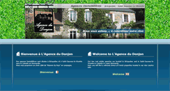 Desktop Screenshot of agencedudonjon.com